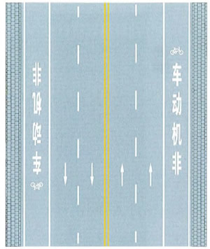 非機(jī)動(dòng)車道線