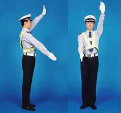 靠邊手勢信號
