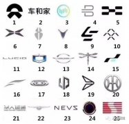 25個(gè)國(guó)產(chǎn)電動(dòng)汽車LOGO，認(rèn)識(shí)