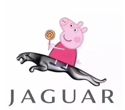 社會！社會！小豬佩奇已經(jīng)把各大車企LOGO玩壞了
